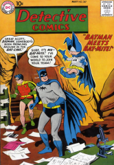 Batman meets Bat-Mite
